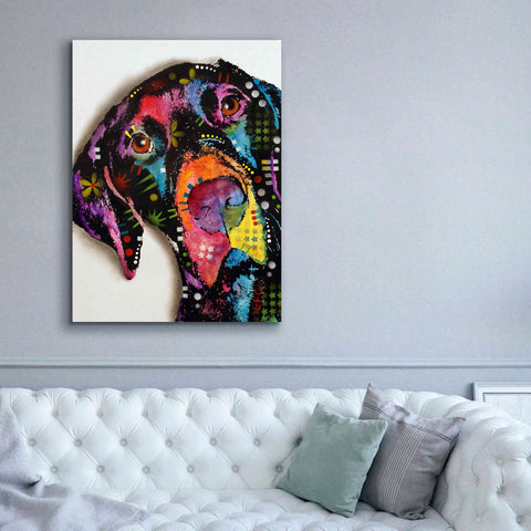 Image of 'Pointer' by Dean Russo, Giclee Canvas Wall Art,40x54