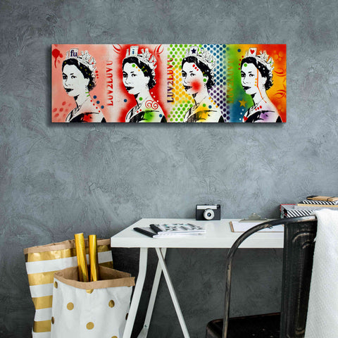 Image of 'QE 4' by Dean Russo, Giclee Canvas Wall Art,36x12