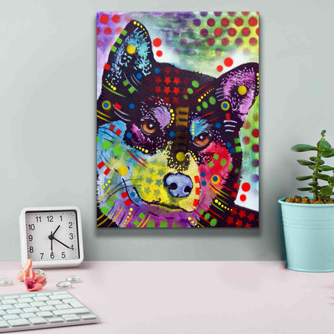 Image of 'Shiba Inu' by Dean Russo, Giclee Canvas Wall Art,12x16