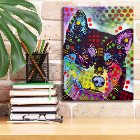 Image of 'Shiba Inu' by Dean Russo, Giclee Canvas Wall Art,12x16