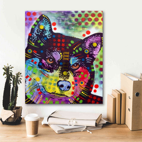 Image of 'Shiba Inu' by Dean Russo, Giclee Canvas Wall Art,20x24