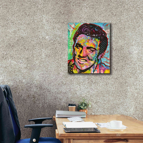 Image of 'Elvis' by Dean Russo, Giclee Canvas Wall Art,20x24