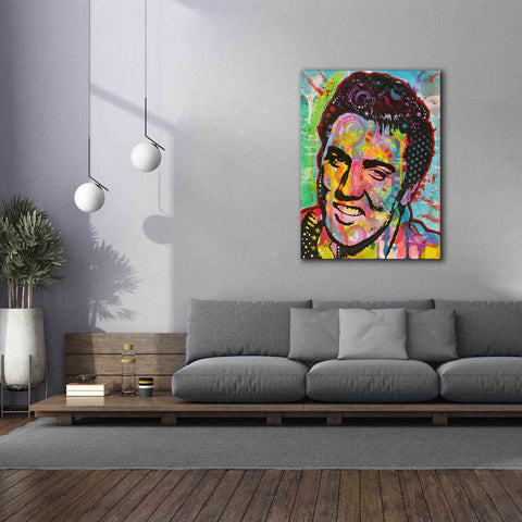 Image of 'Elvis' by Dean Russo, Giclee Canvas Wall Art,40x54