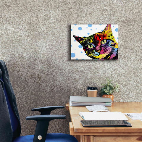 Image of 'The Pop Cat' by Dean Russo, Giclee Canvas Wall Art,16x12