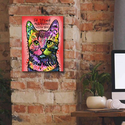 Image of '9 Lives' by Dean Russo, Giclee Canvas Wall Art,12x16