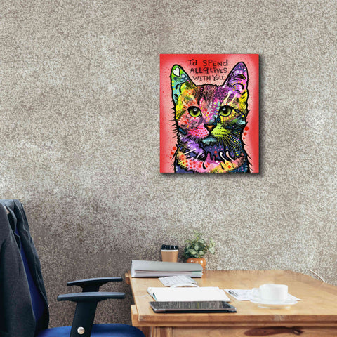 Image of '9 Lives' by Dean Russo, Giclee Canvas Wall Art,20x24