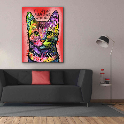 Image of '9 Lives' by Dean Russo, Giclee Canvas Wall Art,40x54