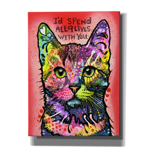 Image of '9 Lives' by Dean Russo, Giclee Canvas Wall Art