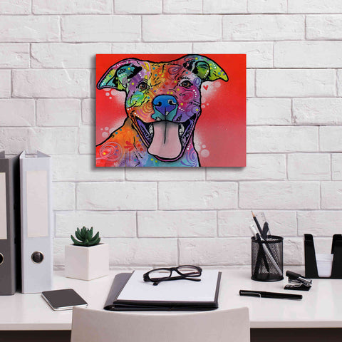 Image of 'Atticus' by Dean Russo, Giclee Canvas Wall Art,16x12