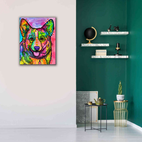 Image of 'Corgi Ii' by Dean Russo, Giclee Canvas Wall Art,26x34