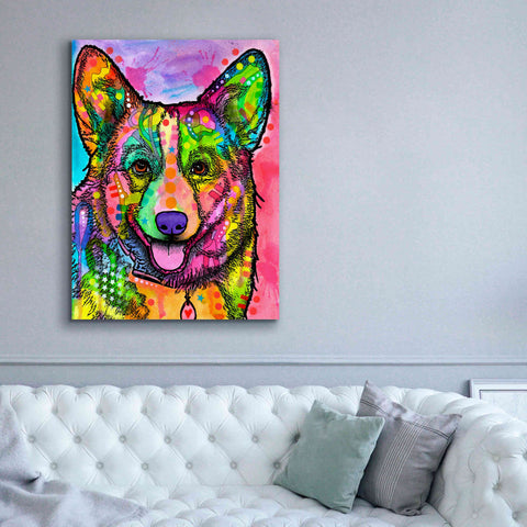Image of 'Corgi Ii' by Dean Russo, Giclee Canvas Wall Art,40x54