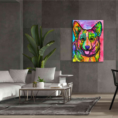 Image of 'Corgi Ii' by Dean Russo, Giclee Canvas Wall Art,40x54