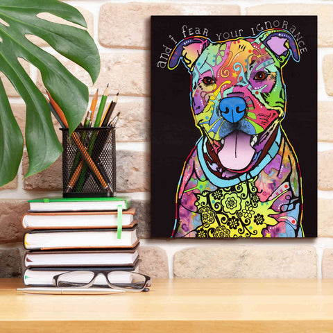 Image of 'I Fear' by Dean Russo, Giclee Canvas Wall Art,12x16