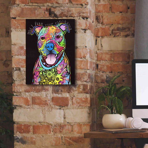 Image of 'I Fear' by Dean Russo, Giclee Canvas Wall Art,12x16