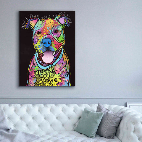 Image of 'I Fear' by Dean Russo, Giclee Canvas Wall Art,40x54