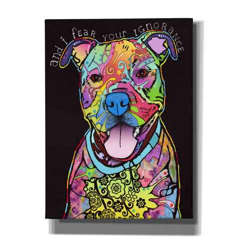 Image of 'I Fear' by Dean Russo, Giclee Canvas Wall Art