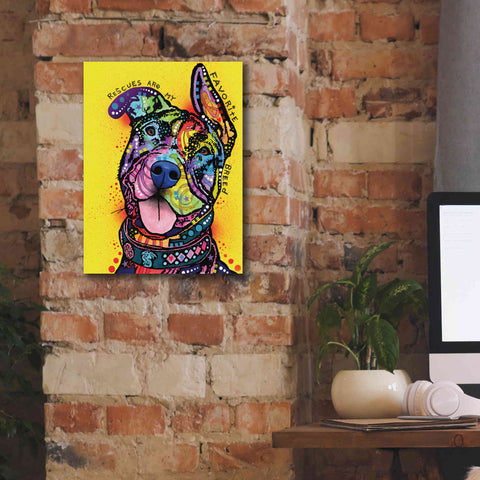Image of 'My Favorite Breed' by Dean Russo, Giclee Canvas Wall Art,12x16
