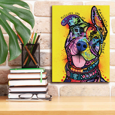 Image of 'My Favorite Breed' by Dean Russo, Giclee Canvas Wall Art,12x16