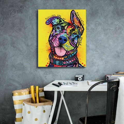 Image of 'My Favorite Breed' by Dean Russo, Giclee Canvas Wall Art,20x24