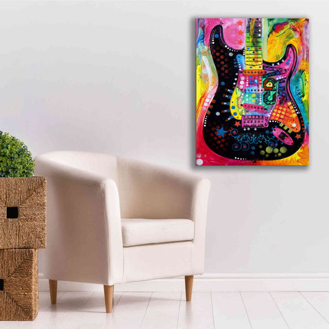 Image of 'Lenny Strat' by Dean Russo, Giclee Canvas Wall Art,26x34