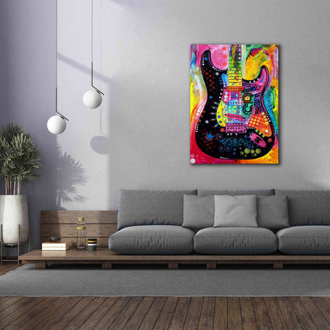 Image of 'Lenny Strat' by Dean Russo, Giclee Canvas Wall Art,40x54