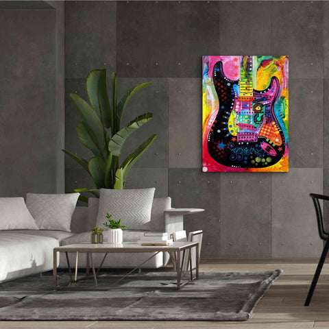 Image of 'Lenny Strat' by Dean Russo, Giclee Canvas Wall Art,40x54