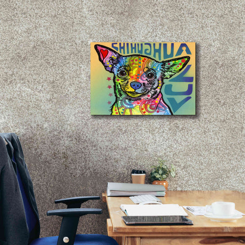 Image of 'Chihuahua Luv' by Dean Russo, Giclee Canvas Wall Art,24x20