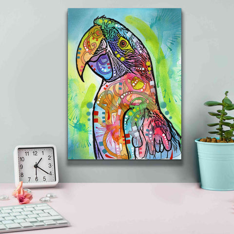 Image of 'Macaw' by Dean Russo, Giclee Canvas Wall Art,12x16