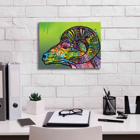 Image of 'Ram' by Dean Russo, Giclee Canvas Wall Art,16x12