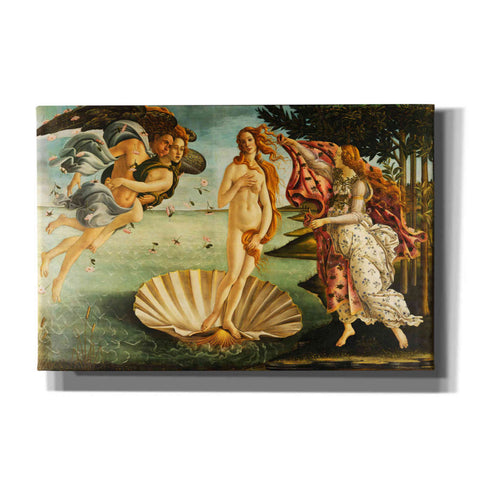 Image of 'The Birth of Venus' by Sandro Botticelli, Canvas Wall Art