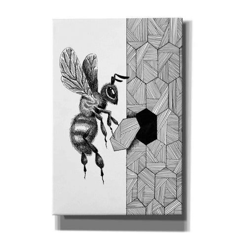 Image of 'Escher Bee ' by Avery Multer, Canvas Wall Art