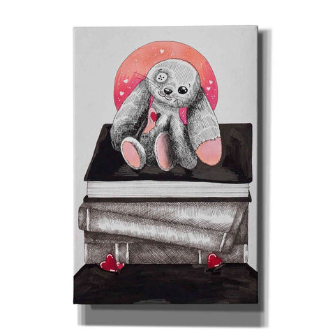 Image of 'Bunny's Books ' by Avery Multer, Canvas Wall Art
