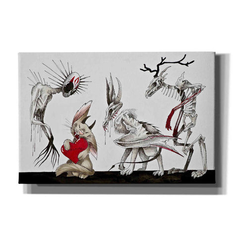 Image of 'L'il Monster' by Avery Multer, Canvas Wall Art