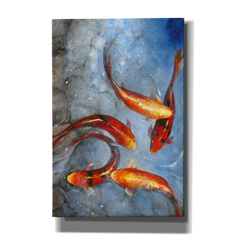 Image of 'Graceful Koi I' by Tim O'Toole, Canvas Wall Art