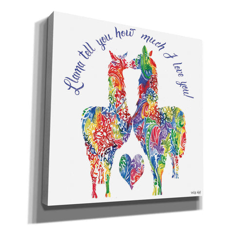 Image of 'Llama Tell You…' by Cindy Jacobs, Canvas Wall Art