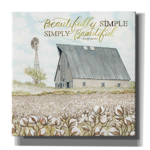Image of 'Beautifully Simple' by Cindy Jacobs, Canvas Wall Art