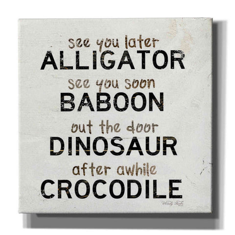 Image of 'See You Later' by Cindy Jacobs, Canvas Wall Art