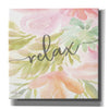 'Floral Relax' by Cindy Jacobs, Canvas Wall Art