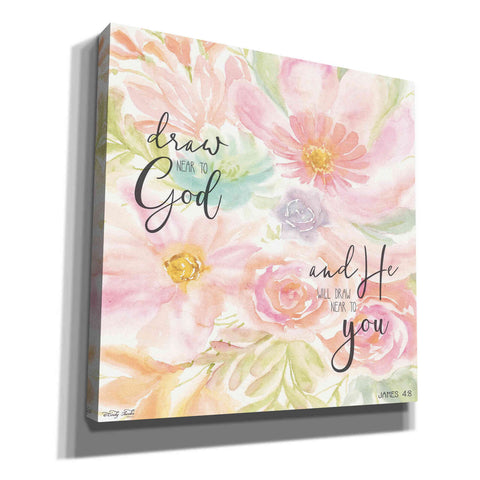 Image of 'Draw Near to God and He Will Draw Near to You' by Cindy Jacobs, Canvas Wall Art