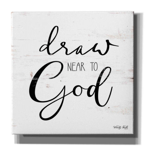 Image of 'Draw Near to GodI' by Cindy Jacobs, Canvas Wall Art