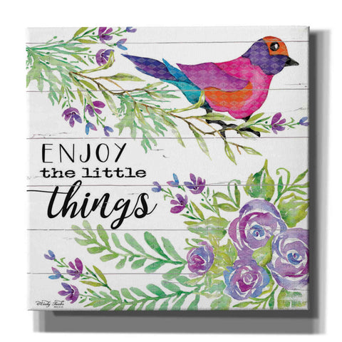 Image of 'Enjoy Little Things' by Cindy Jacobs, Canvas Wall Art