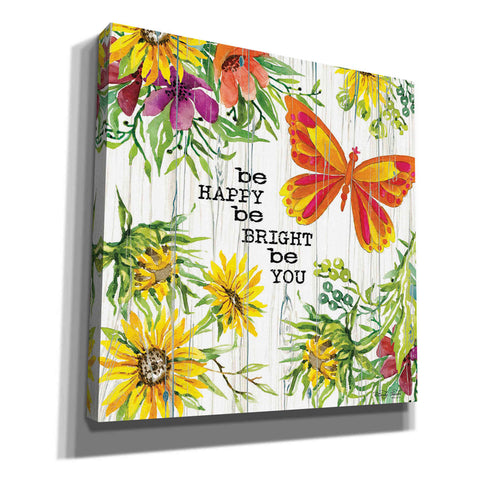 Image of 'Be Happy' by Cindy Jacobs, Canvas Wall Art