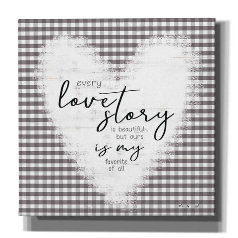 Image of 'Love Story' by Cindy Jacobs, Canvas Wall Art