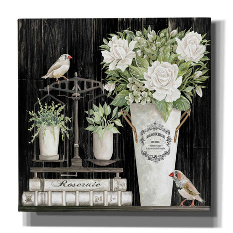 Image of 'Roses and Scales' by Cindy Jacobs, Canvas Wall Art