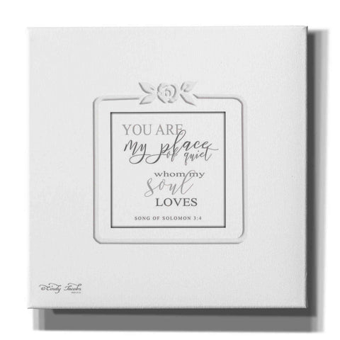 Image of 'My Soul Loves' by Cindy Jacobs, Canvas Wall Art