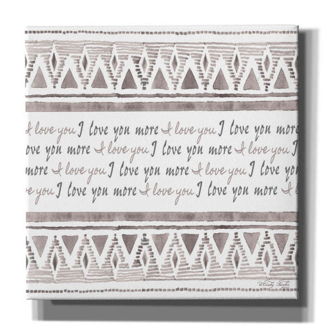Image of 'I Love You More' by Cindy Jacobs, Canvas Wall Art