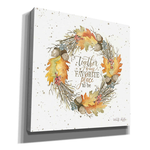 Image of 'Together Wreath' by Cindy Jacobs, Canvas Wall Art