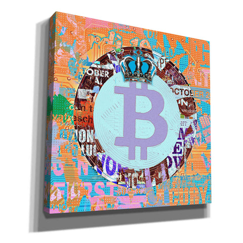 Image of 'Bitcoin Cryptocurrency 2-1' by Irena Orlov, Canvas Wall Art