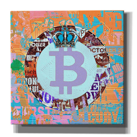 Image of 'Bitcoin Cryptocurrency 2-1' by Irena Orlov, Canvas Wall Art