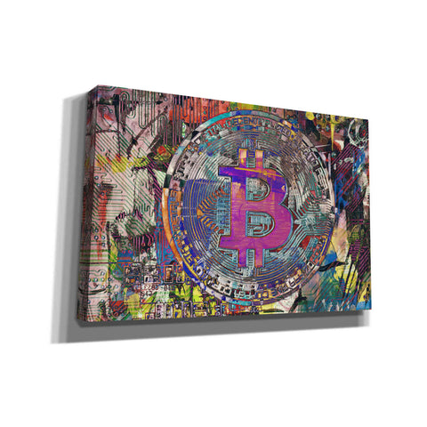Image of 'Bitcoin Coin 1' by Irena Orlov, Canvas Wall Art